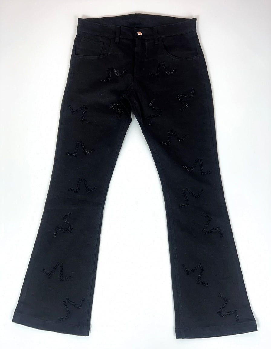 Live Life Black Stone Jeans