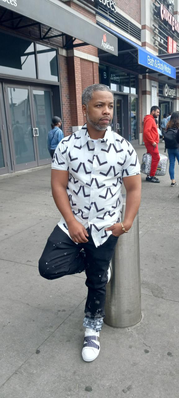 LL SNOW BUTTON UP