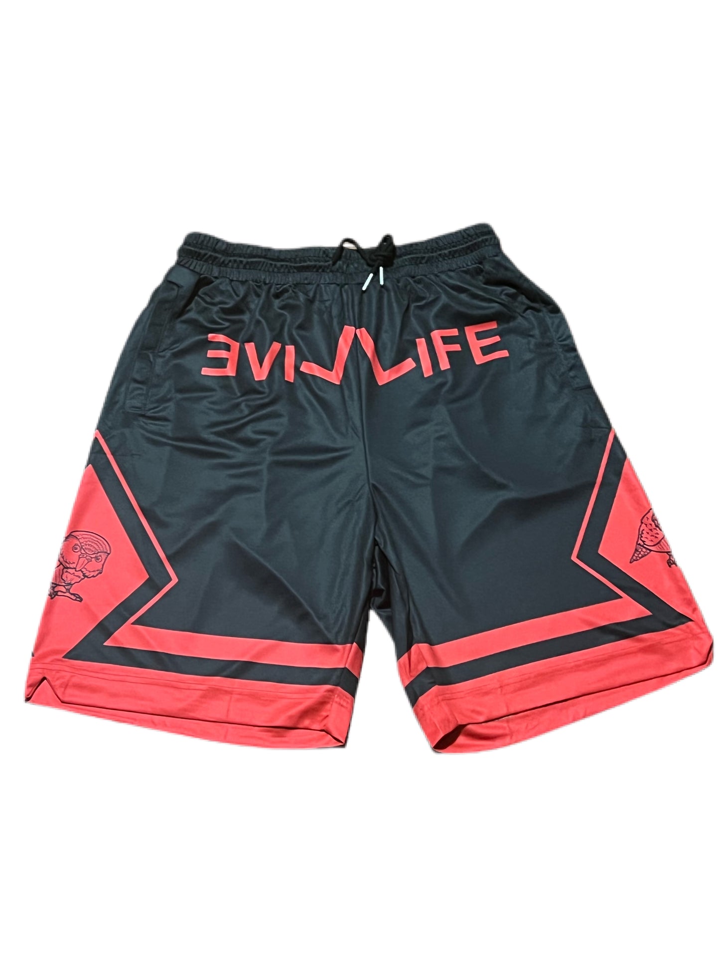 Mascot Red Black Shorts Only