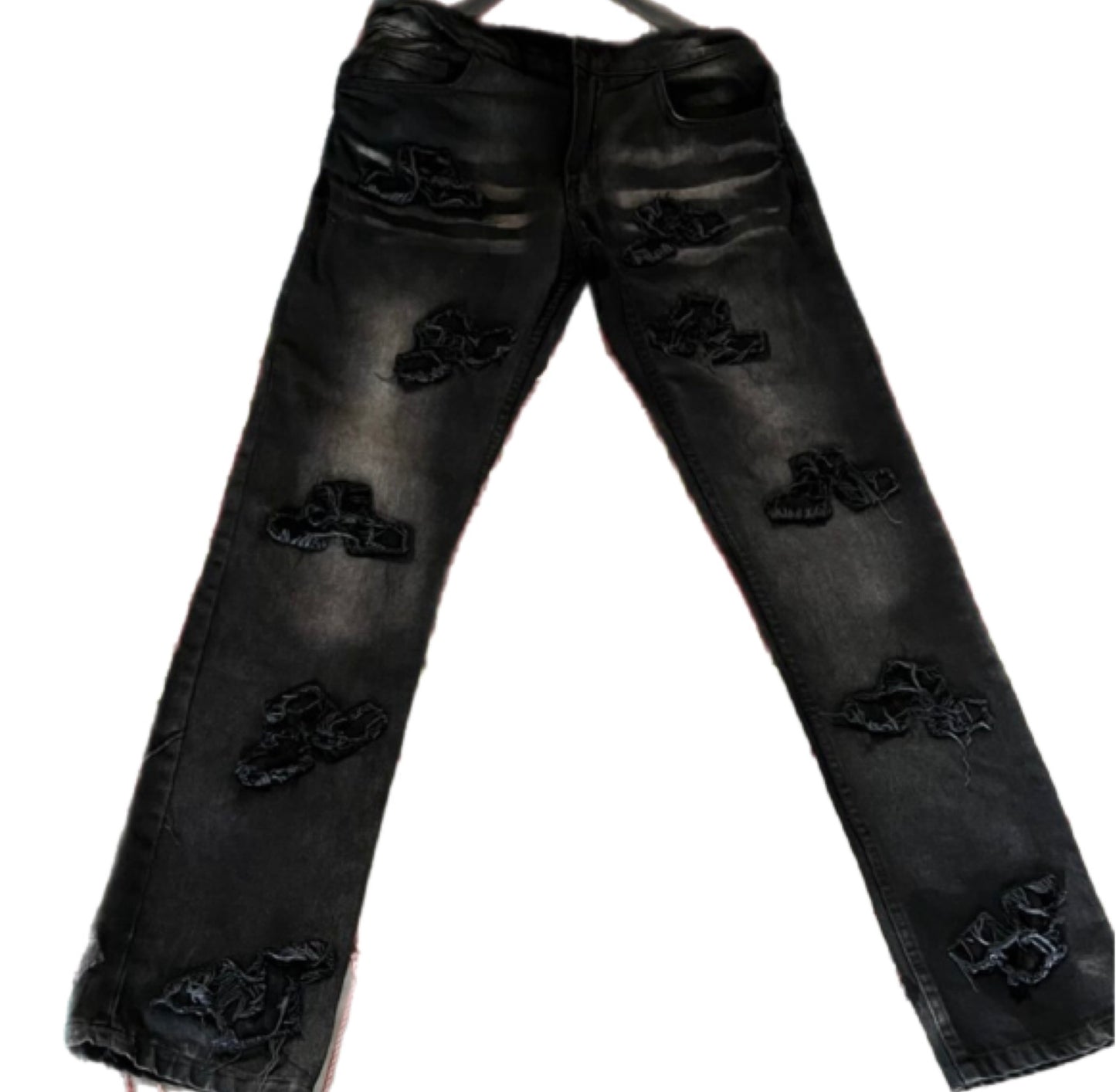 Live Life Black Denim Jeans