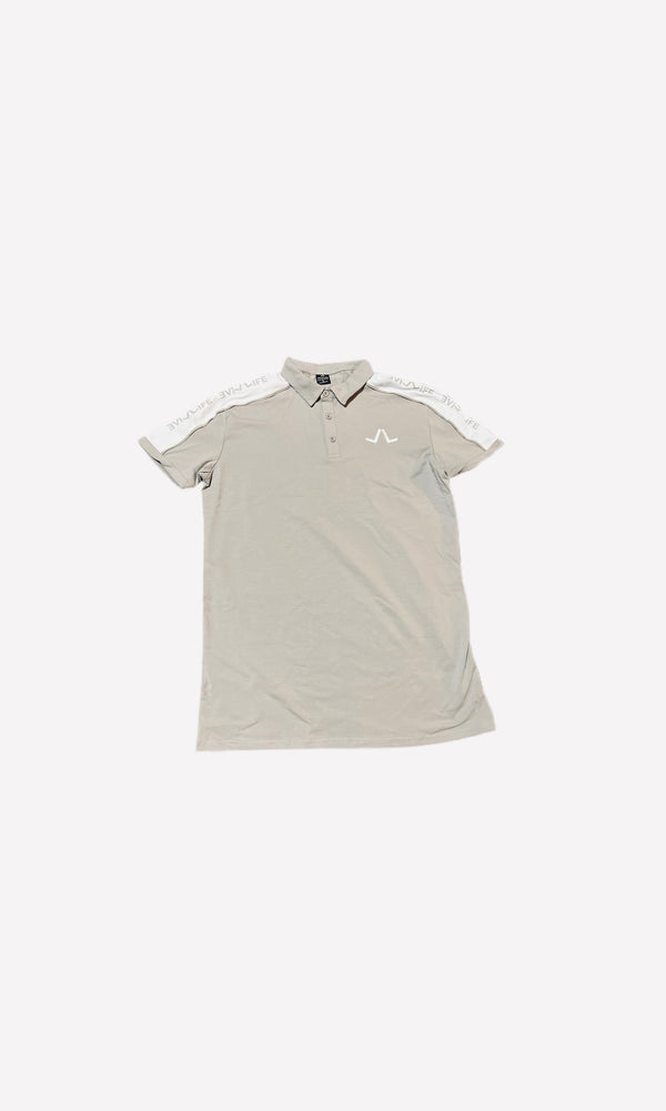 Live Life Polo (Gray)