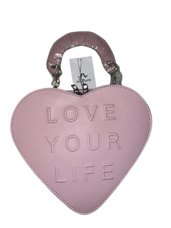 Love Your Life Bag (Light Pink)
