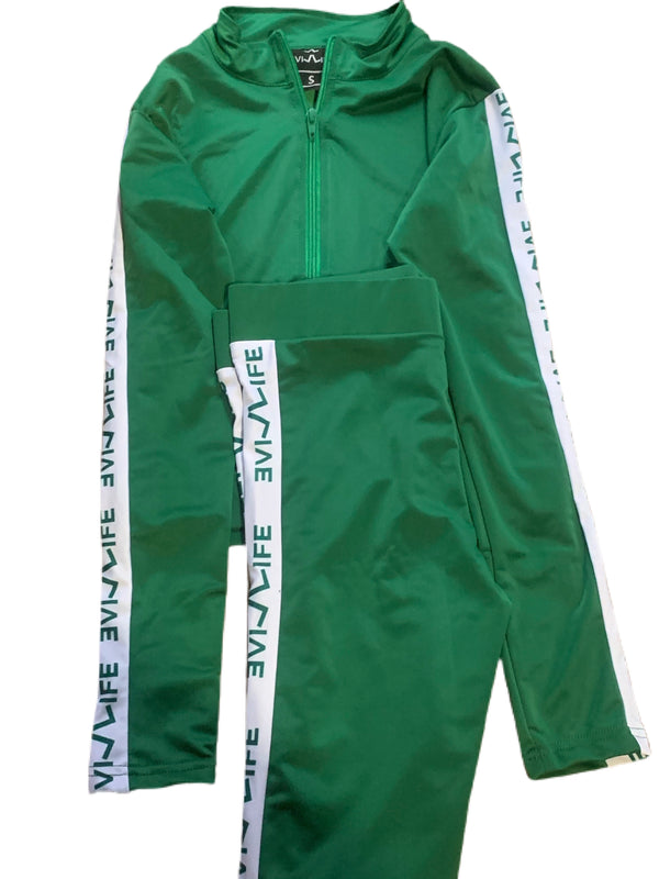 Live Life Tracksuit (Green)