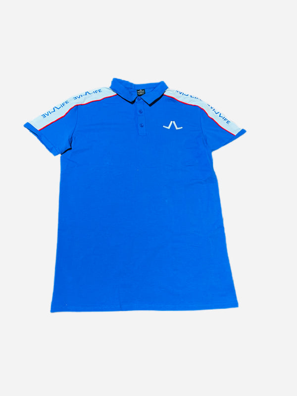 Live Life Polo (Blue)